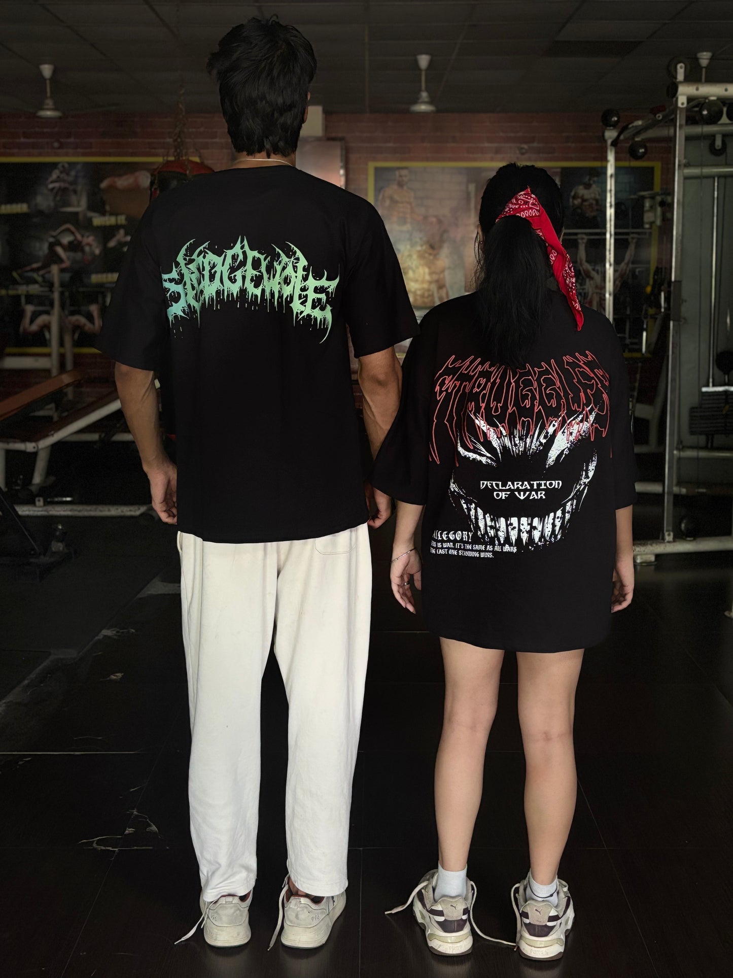 STRUGGLER Oversized Tee – “Declaration of War”