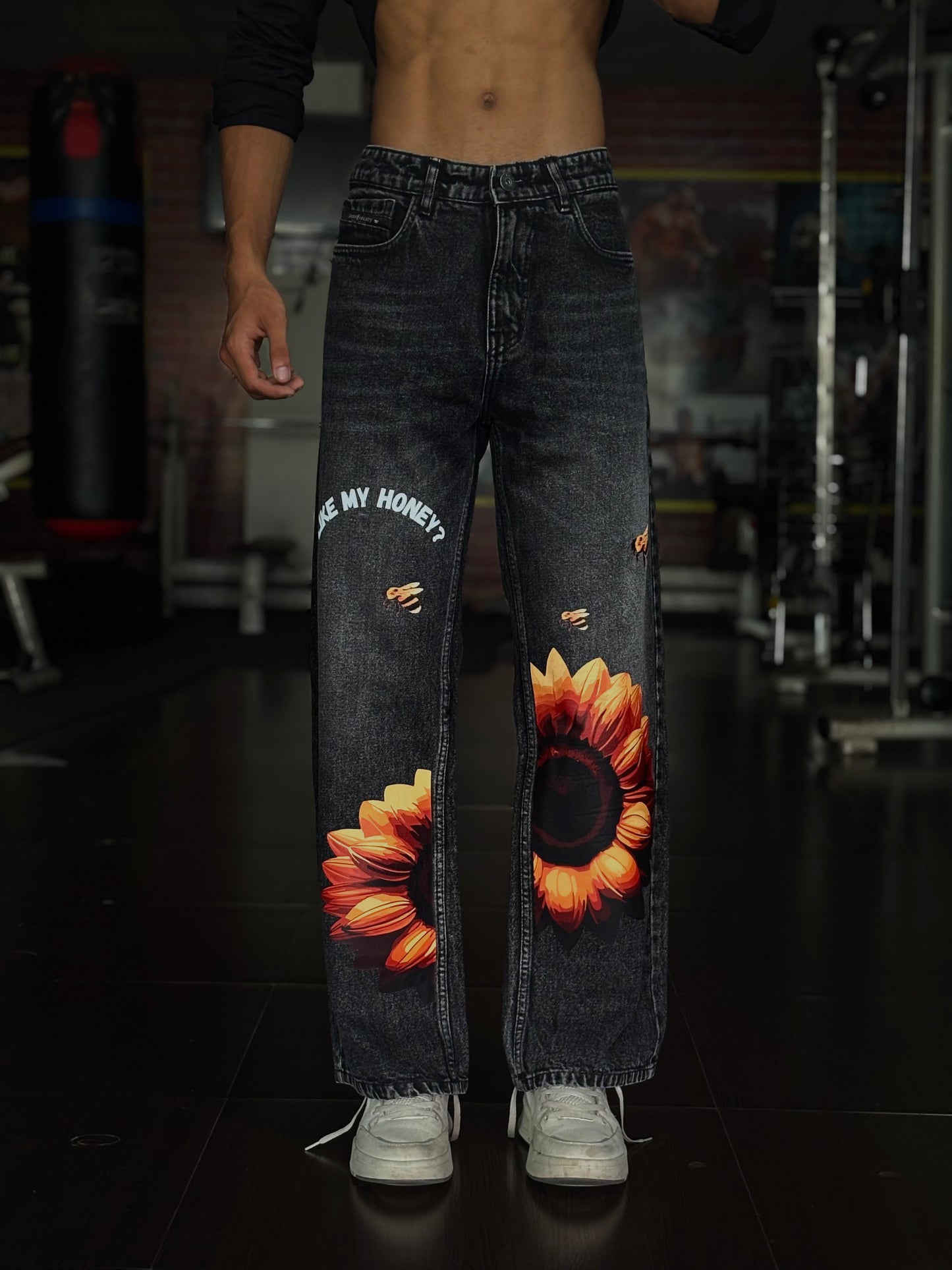 Sunflower Harmony Denim Pants