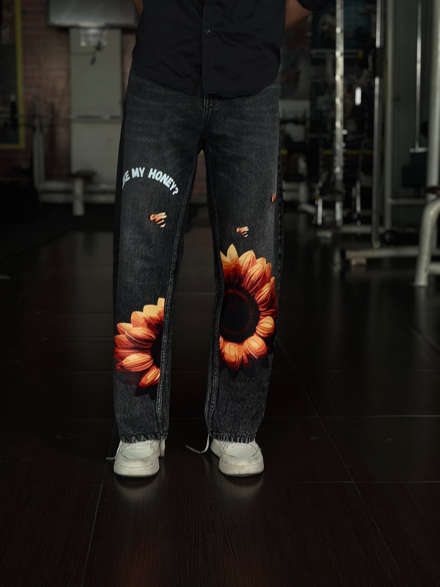 Sunflower Harmony Denim Pants