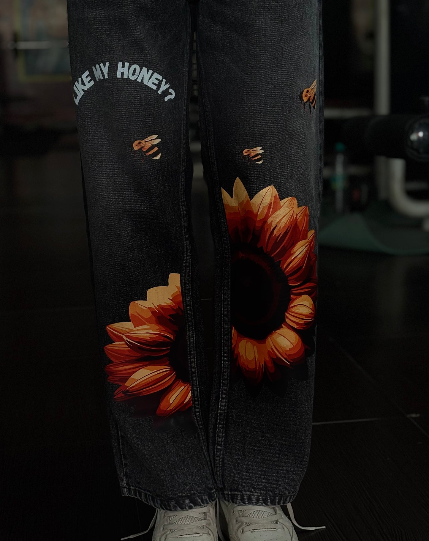 Sunflower Harmony Denim Pants