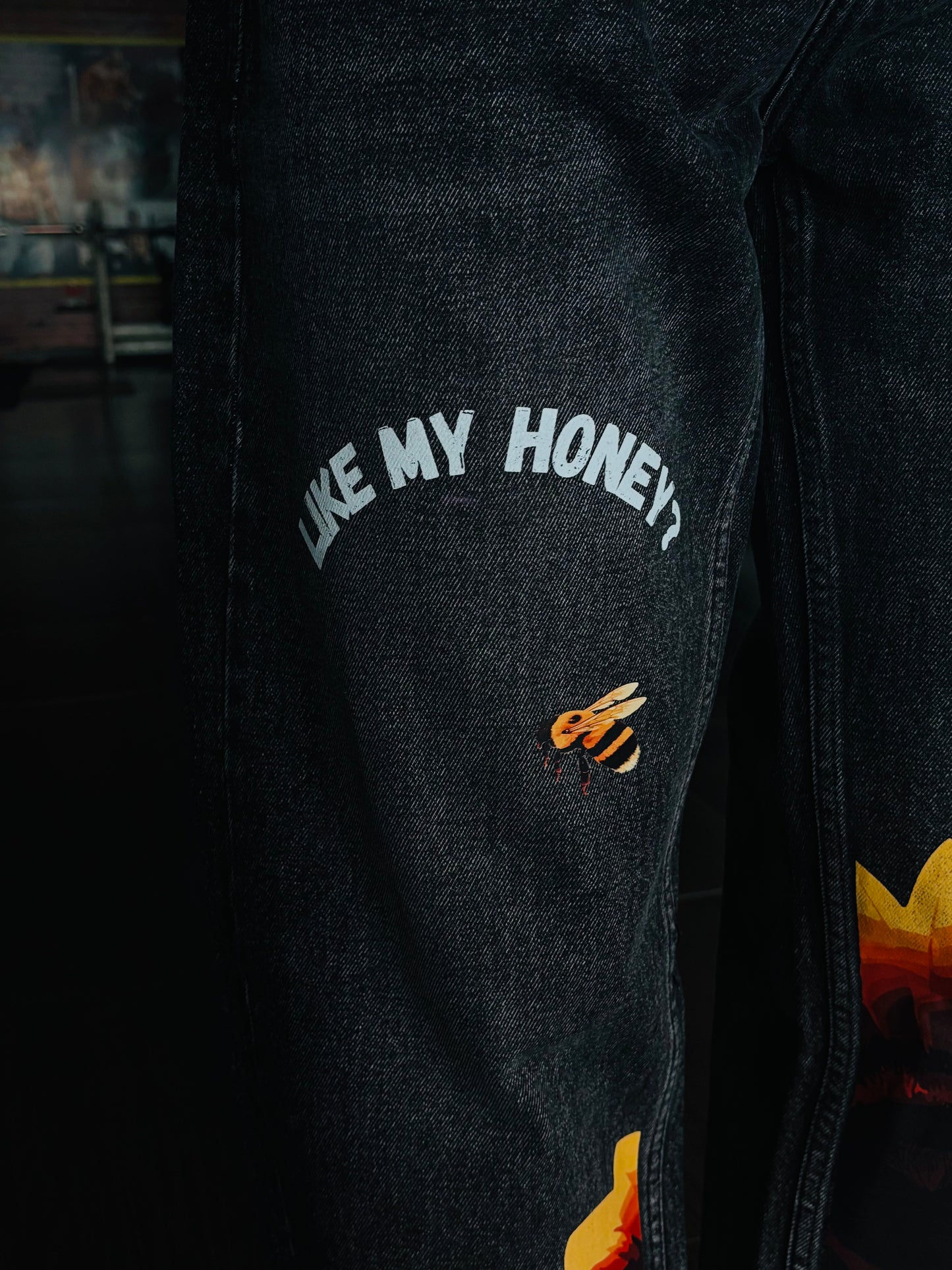 Sunflower Harmony Denim Pants
