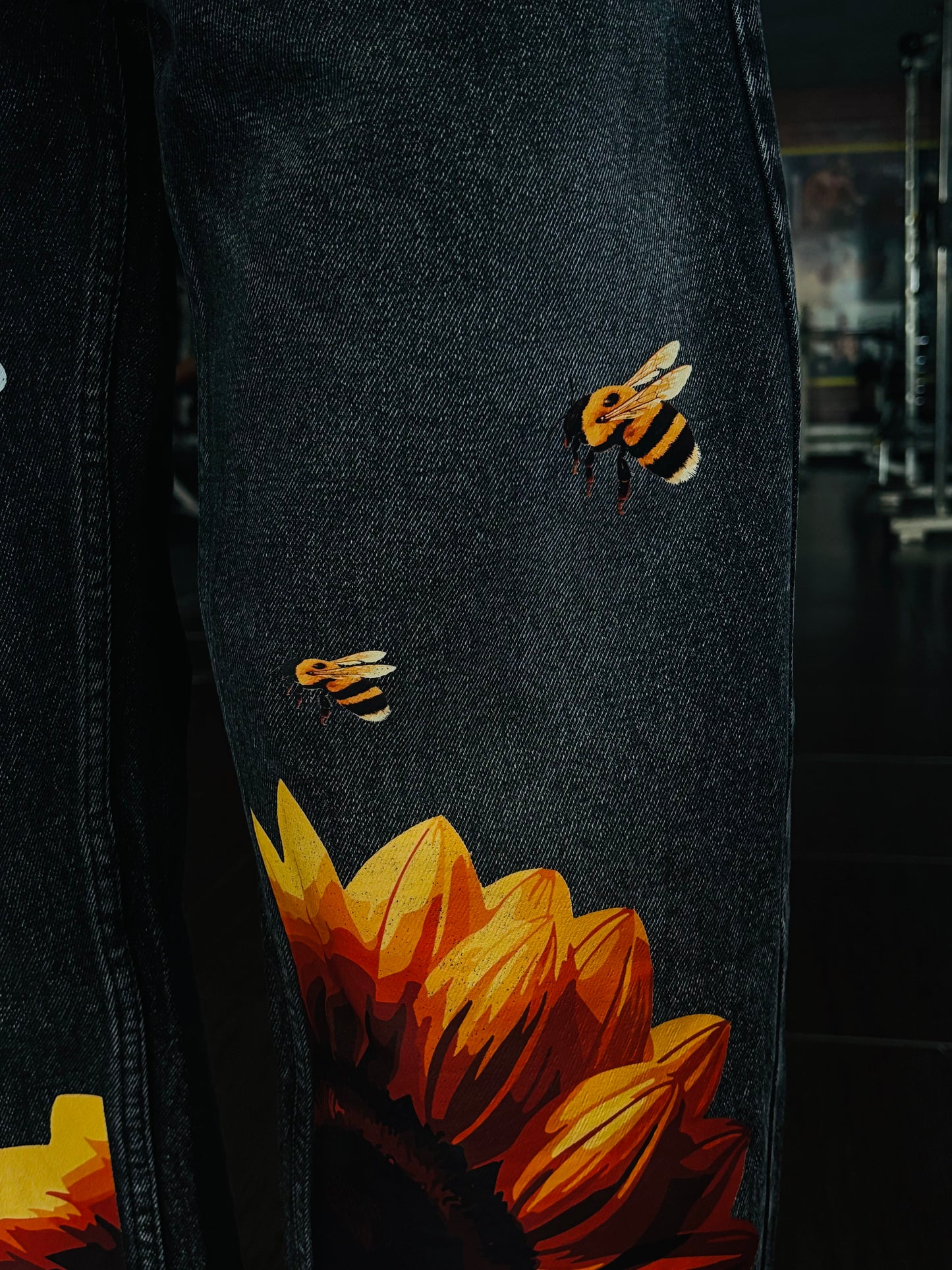 Sunflower Harmony Denim Pants