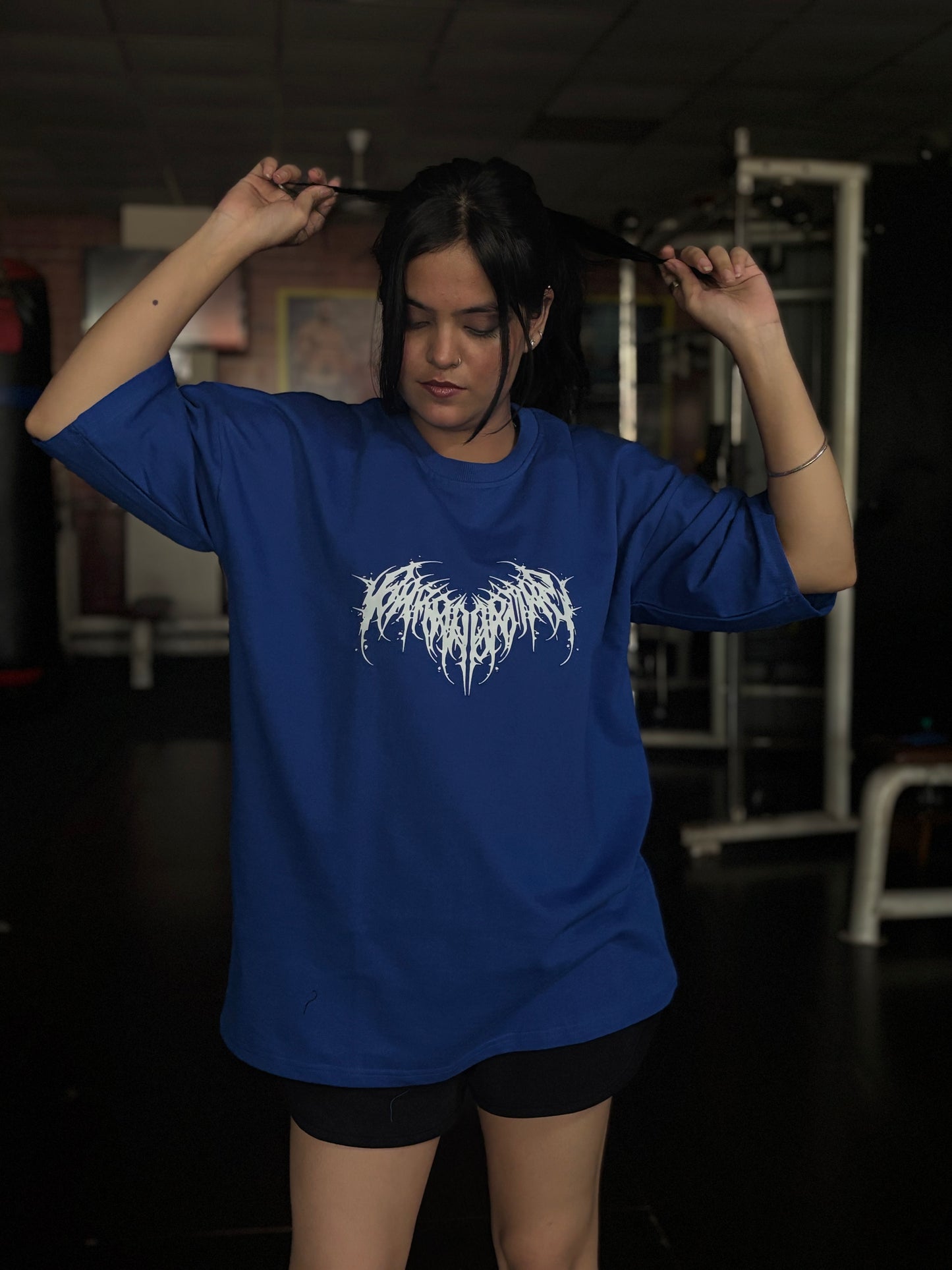 Angel wings gone metal — wear the chaos.