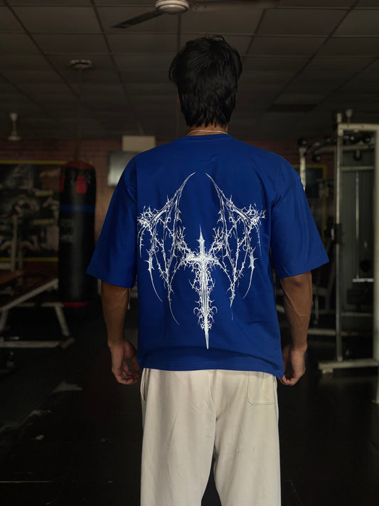 Angel wings gone metal — wear the chaos.
