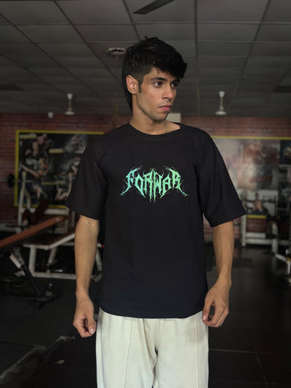 ORASA Oversized Tee – Neon Venom Edit