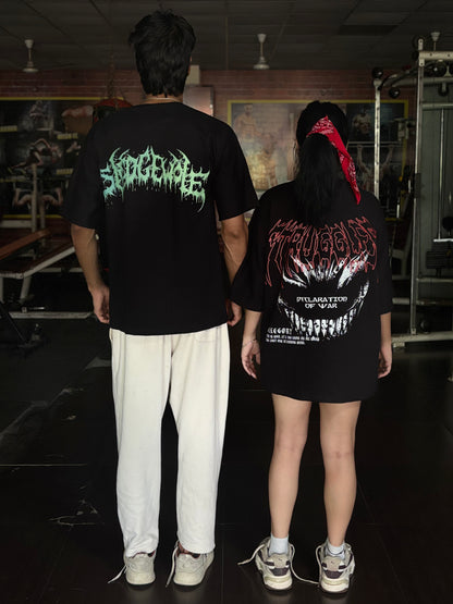 STRUGGLER Oversized Tee – “Declaration of War”