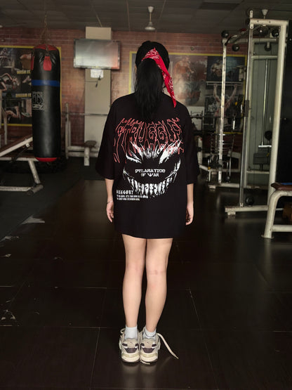 STRUGGLER Oversized Tee – “Declaration of War”