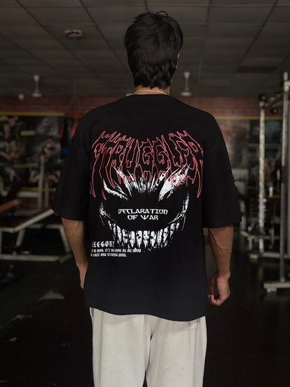 STRUGGLER Oversized Tee – “Declaration of War”