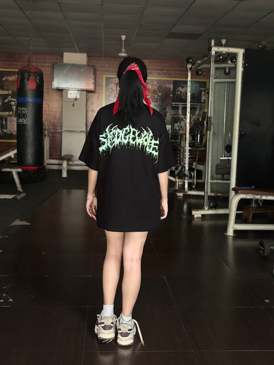 ORASA Oversized Tee – Neon Venom Edit