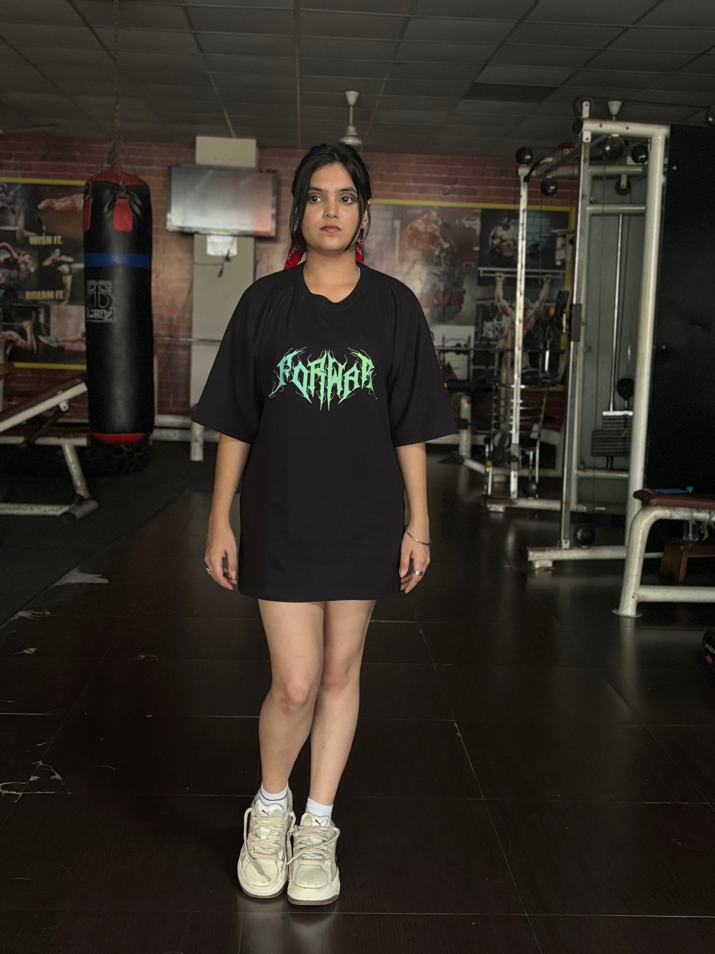 ORASA Oversized Tee – Neon Venom Edit