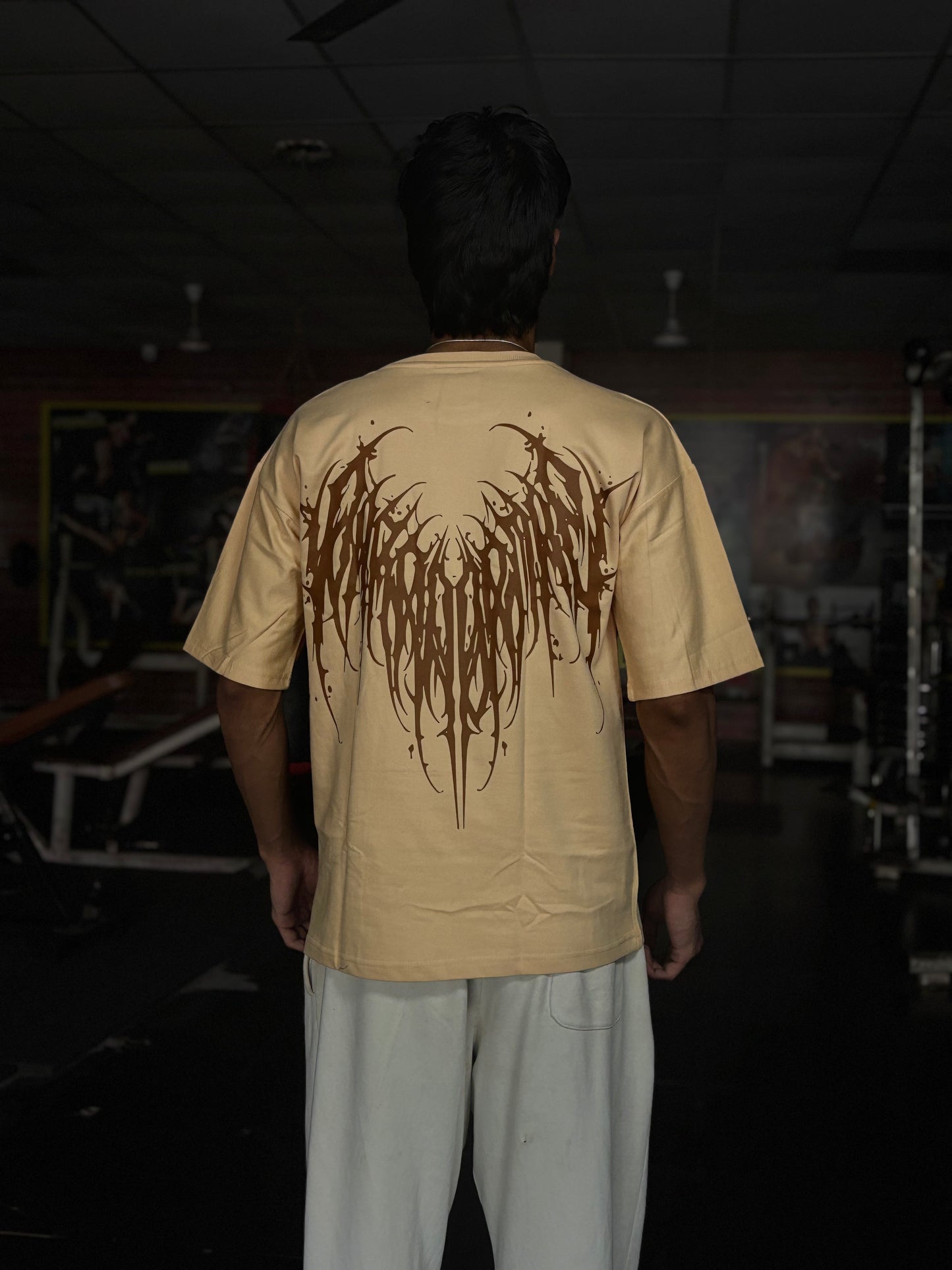 BIZARRE Oversized Tee – Yellow Mayhem