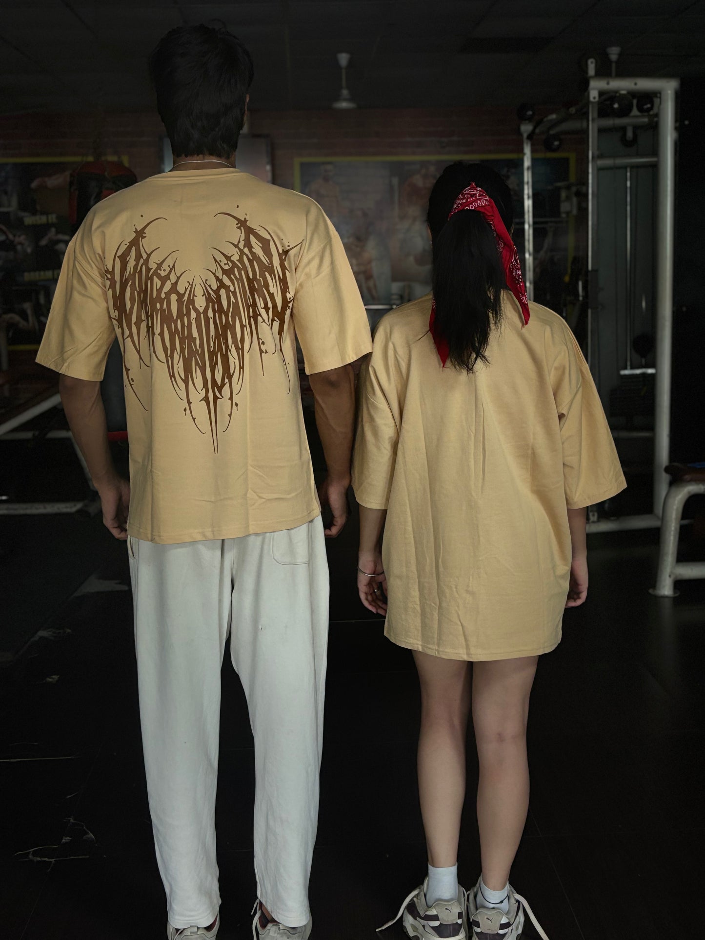BIZARRE Oversized Tee – Yellow Mayhem