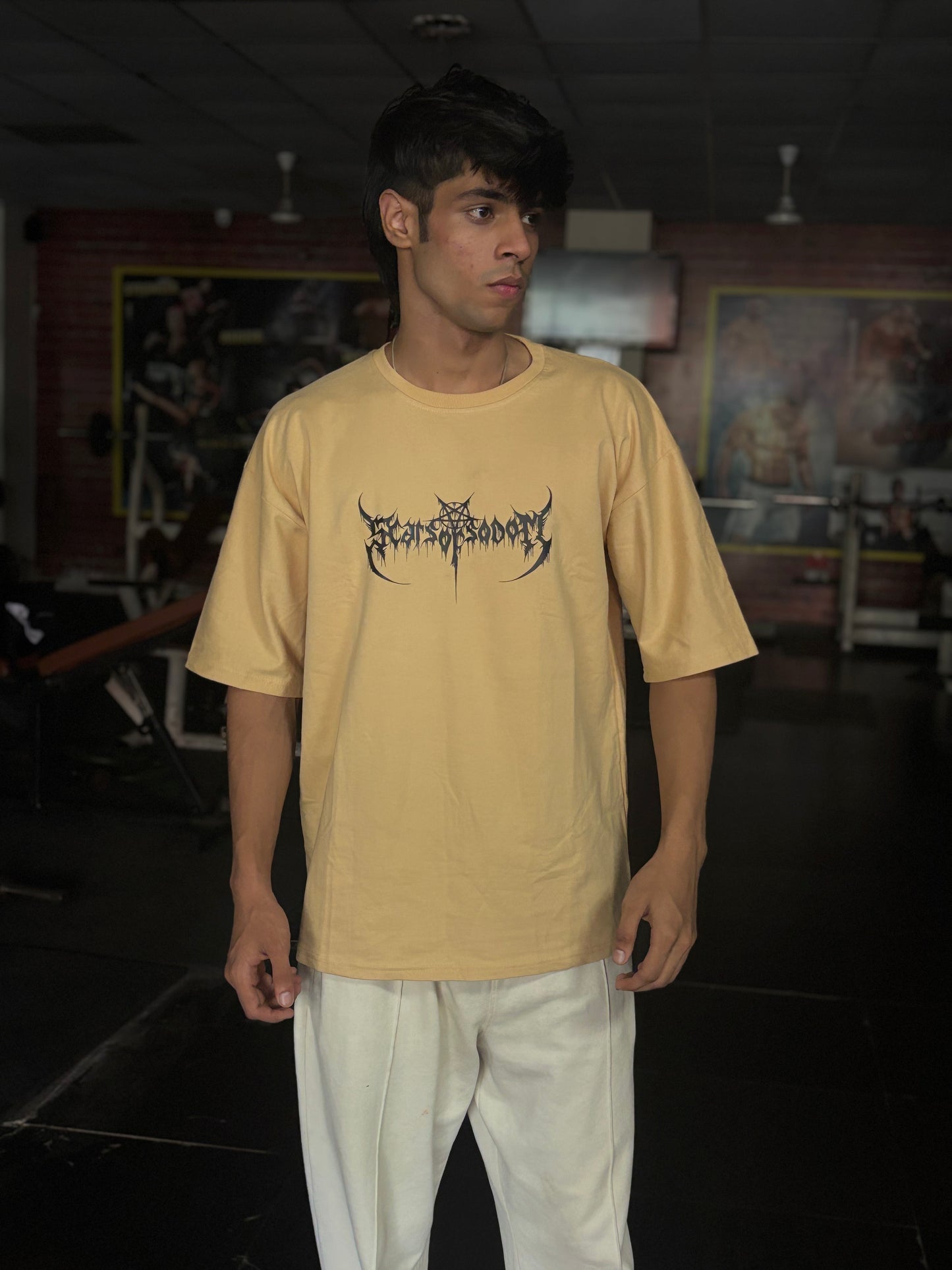SCARBYSODONT Oversized Tee – Doom Drip Drop