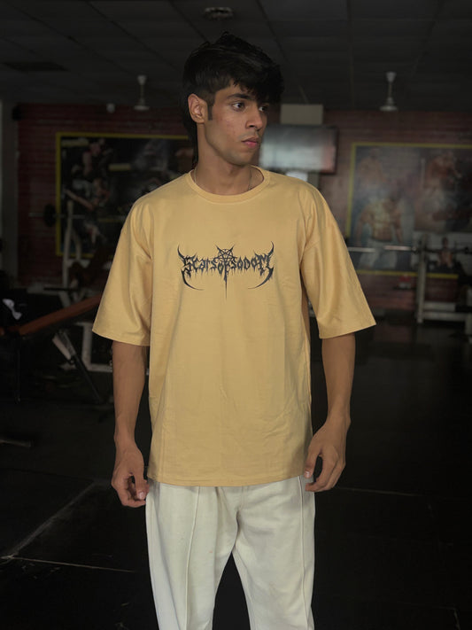 SCARBYSODONT Oversized Tee – Doom Drip Drop