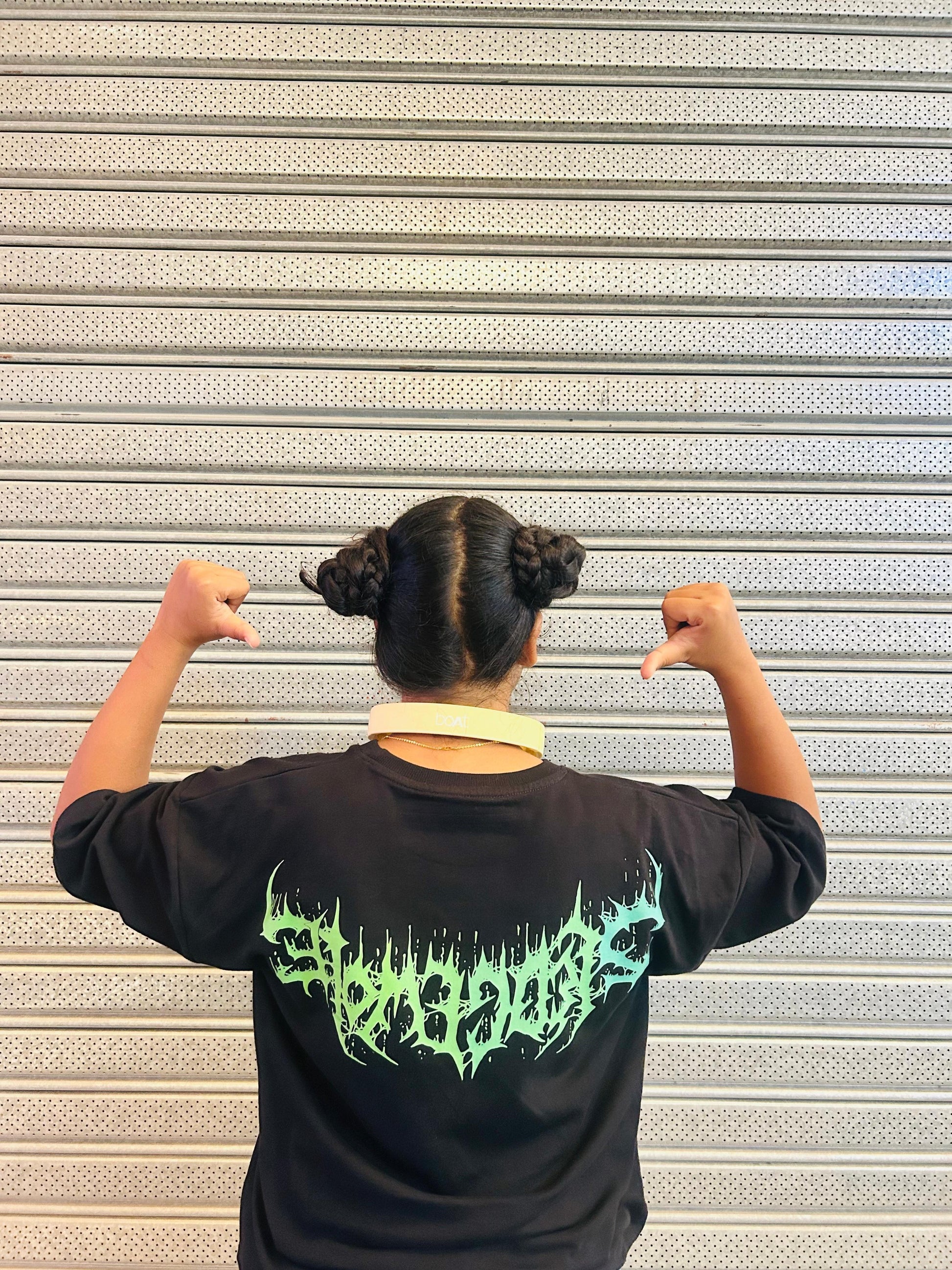 ORASA Oversized Tee – Neon Venom Edit