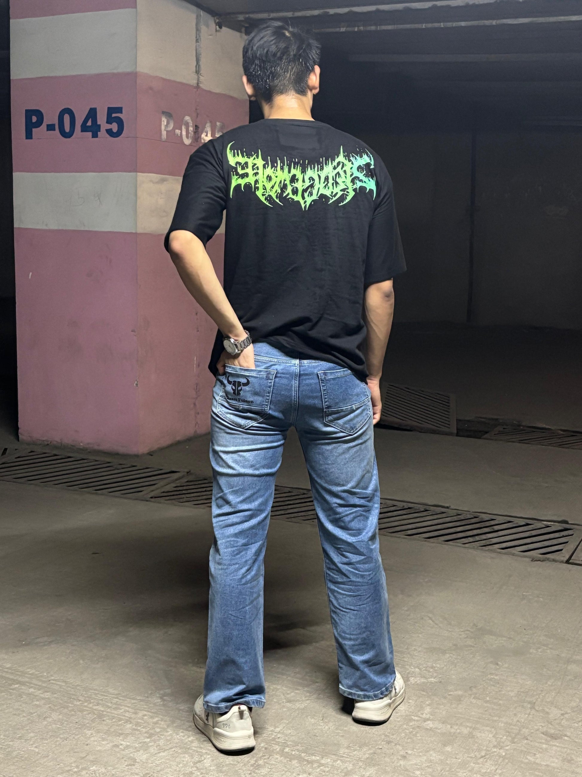 ORASA Oversized Tee – Neon Venom Edit
